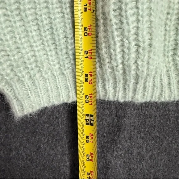 Vero Moda New Lilac and Cream Knit Vest Sweater Sz L - Picture 8 of 8